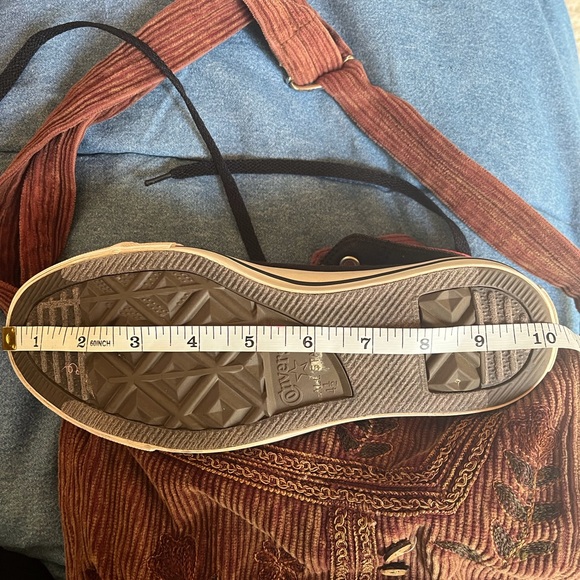 💕Black & hot pink fold down converse - Picture 11 of 12